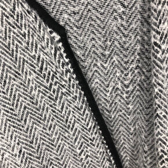 Women’s Grey Open Front, Long Cardigan, Eyelash Texture, Cozy, Front Pockets XL - Picture 7 of 7